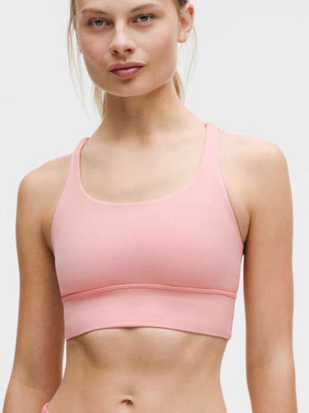 Lululemon Energy Longline in Rose